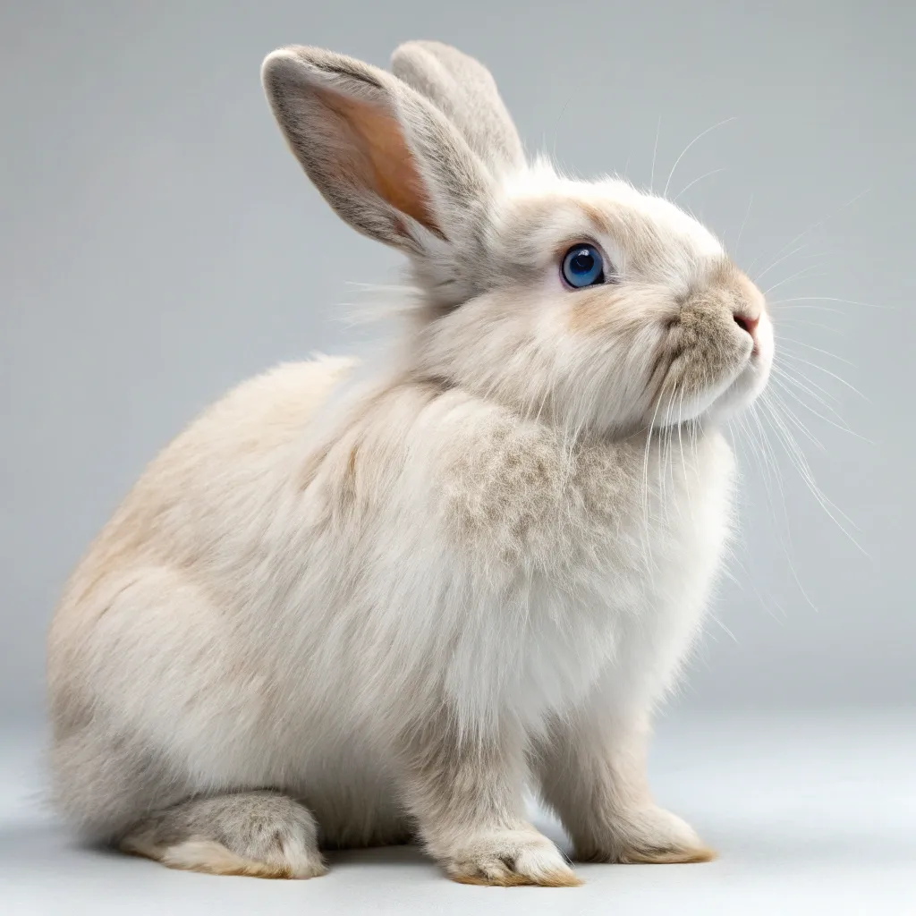 Groomed rabbit